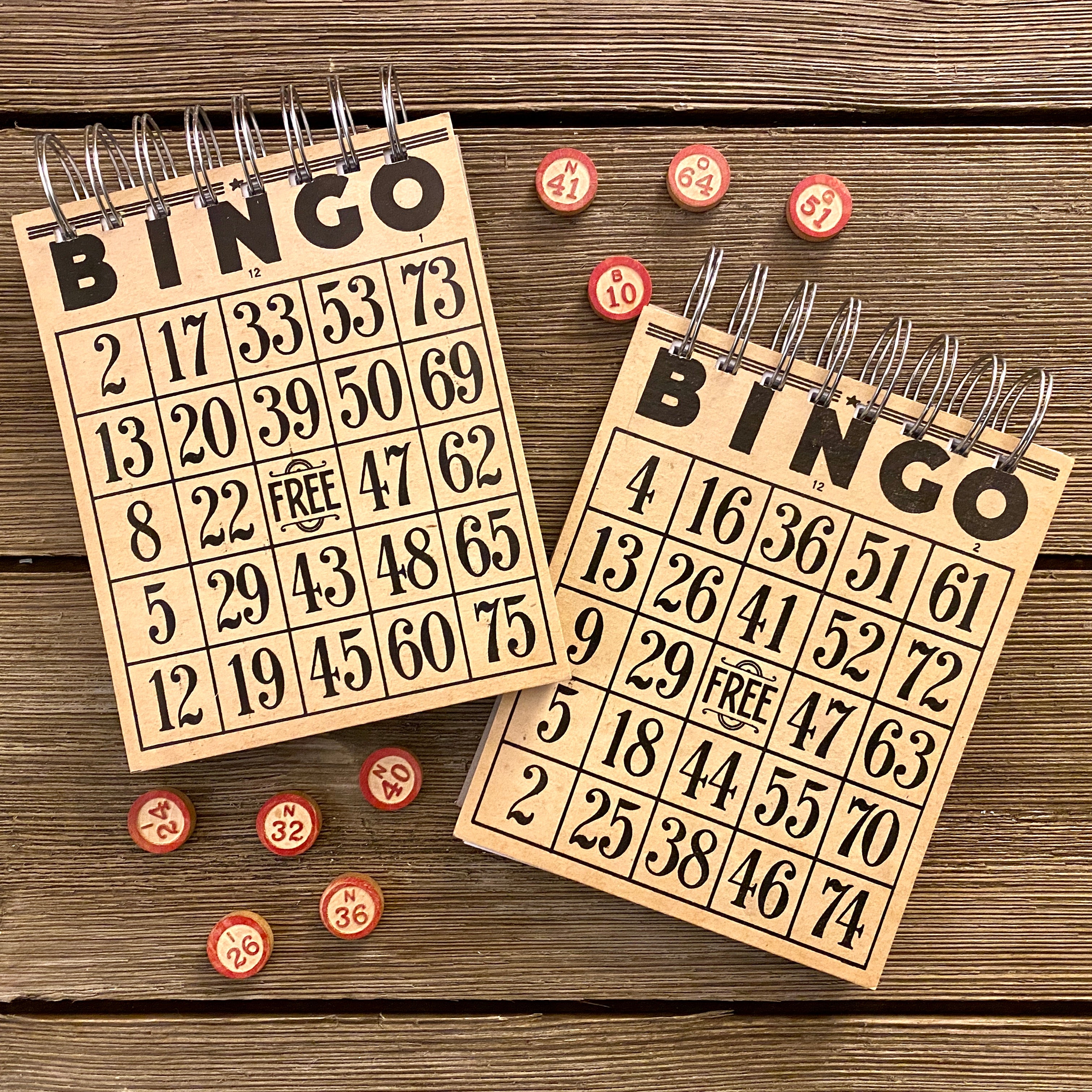 Bingo Notepads - Set #1