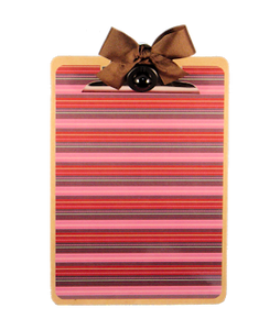 Pink and Brown Stripes