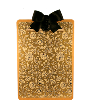 Gold Italian Floral