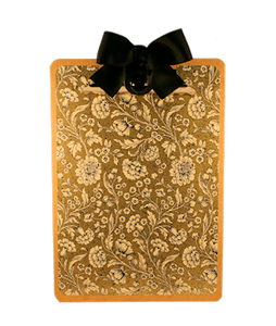 Gold Italian Floral