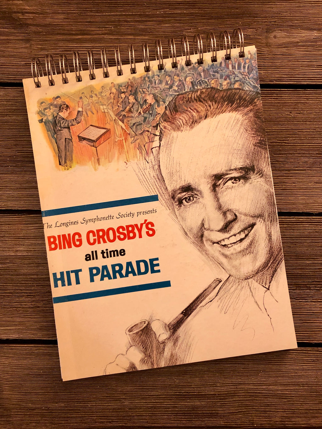 Bing Crosby "All Time Hit Parade" - Notebook