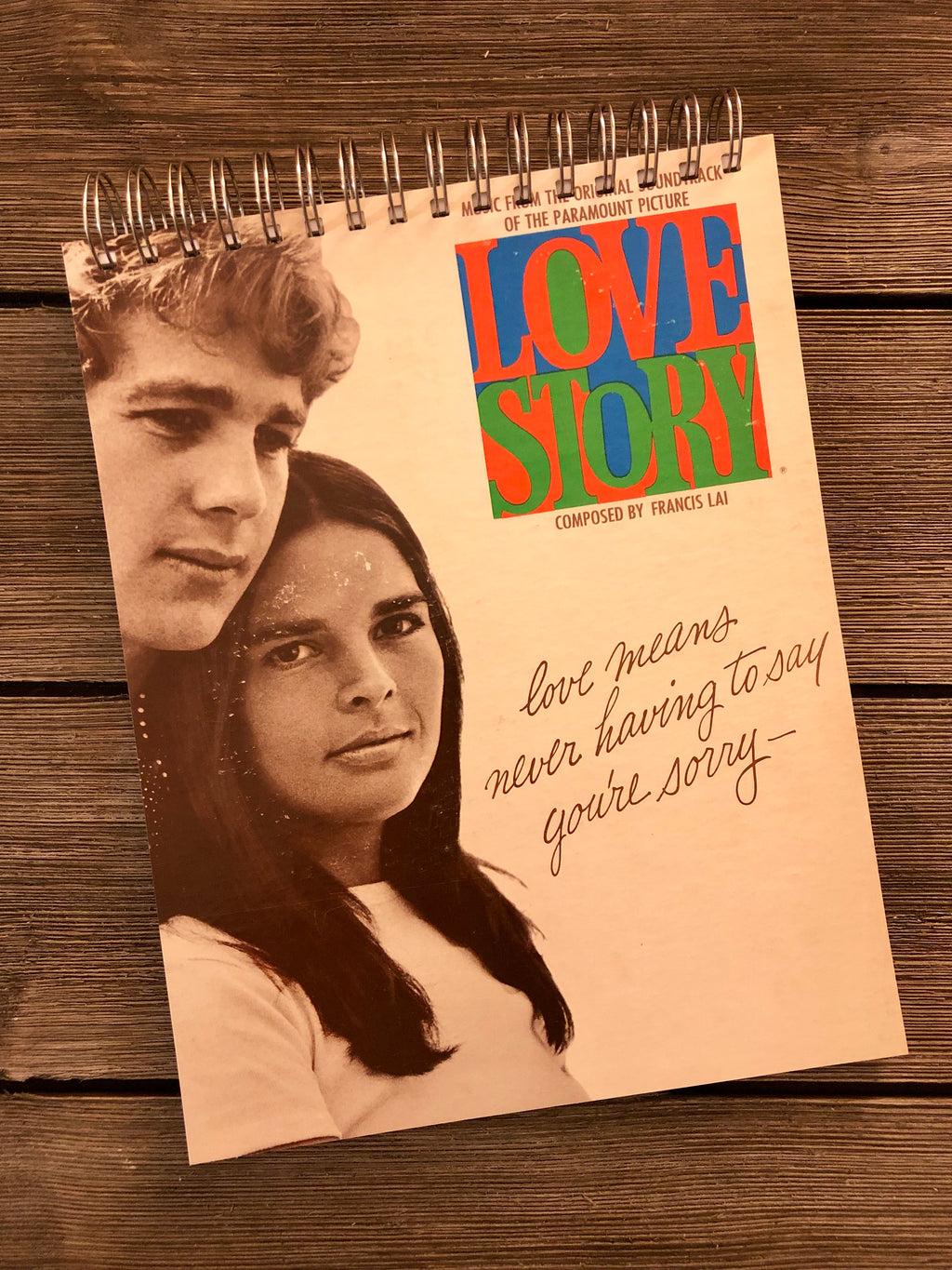 Love Story - Notebook