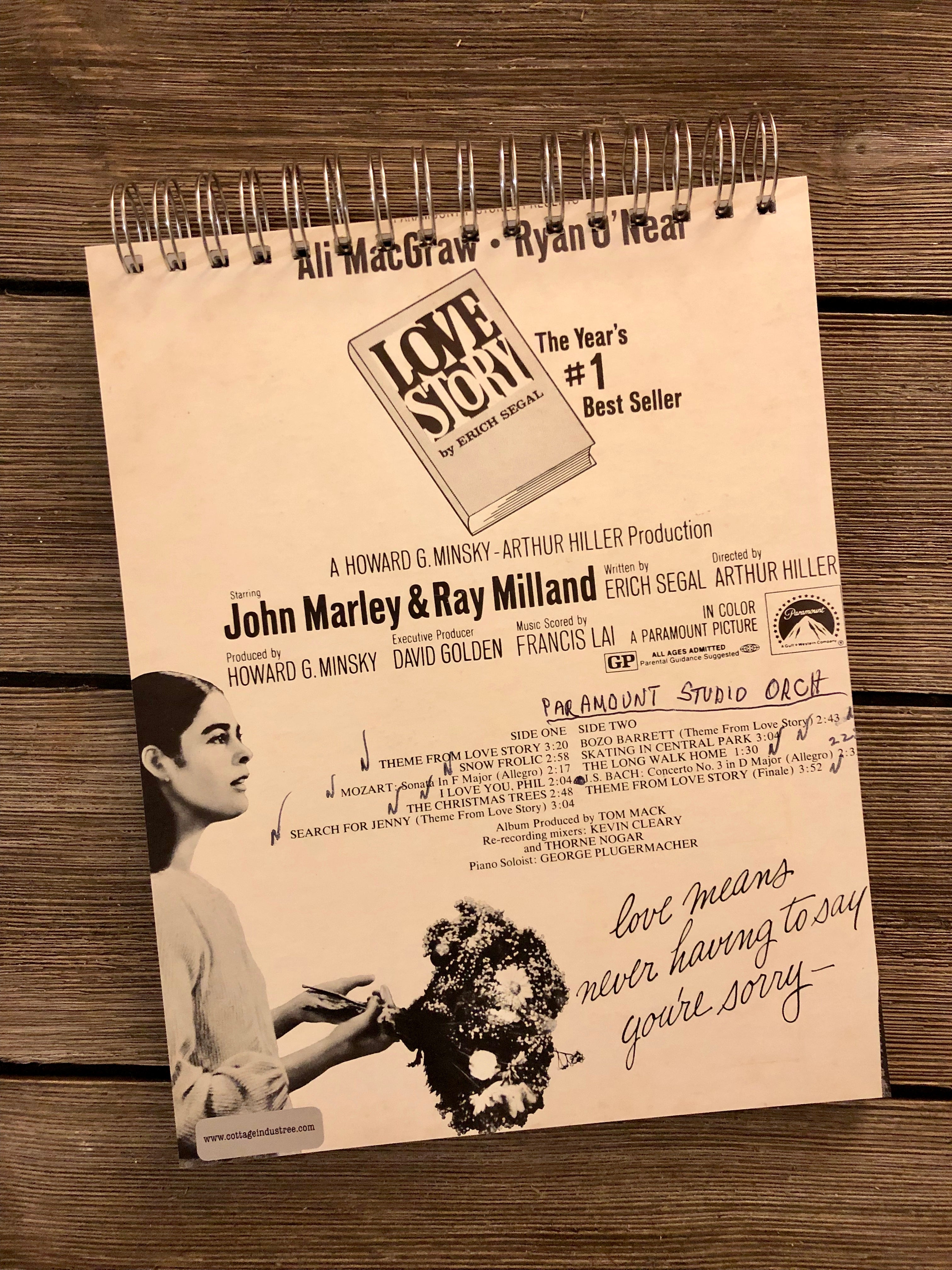 Love Story - Notebook