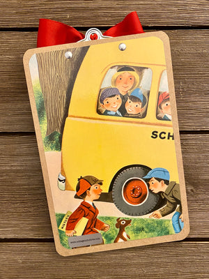 Richard Scarry - Memo Clipboard "School Bus"