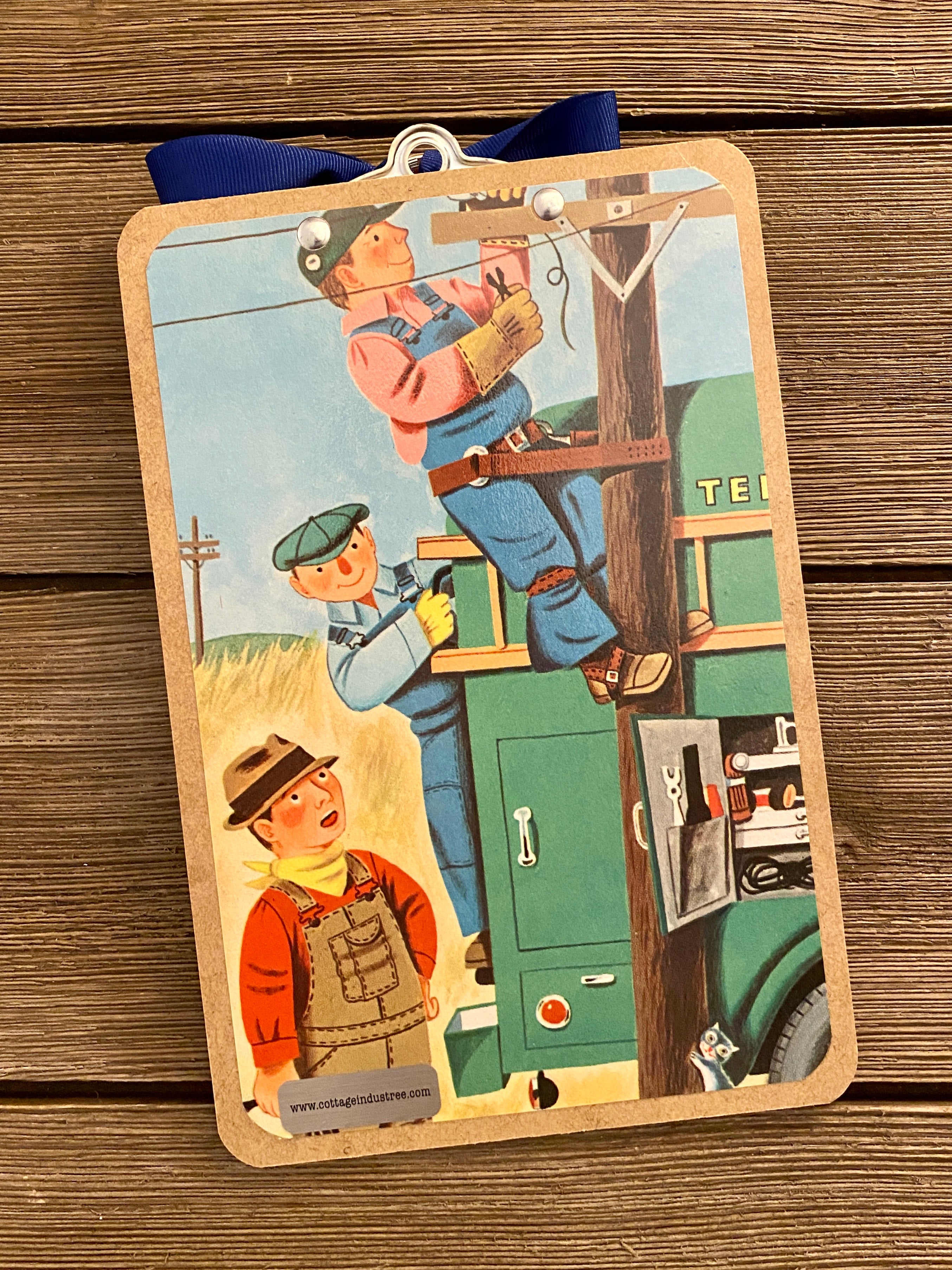Richard Scarry - Memo Clipboard "Telephone Company"
