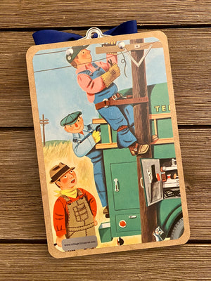 Richard Scarry - Memo Clipboard "Telephone Company"
