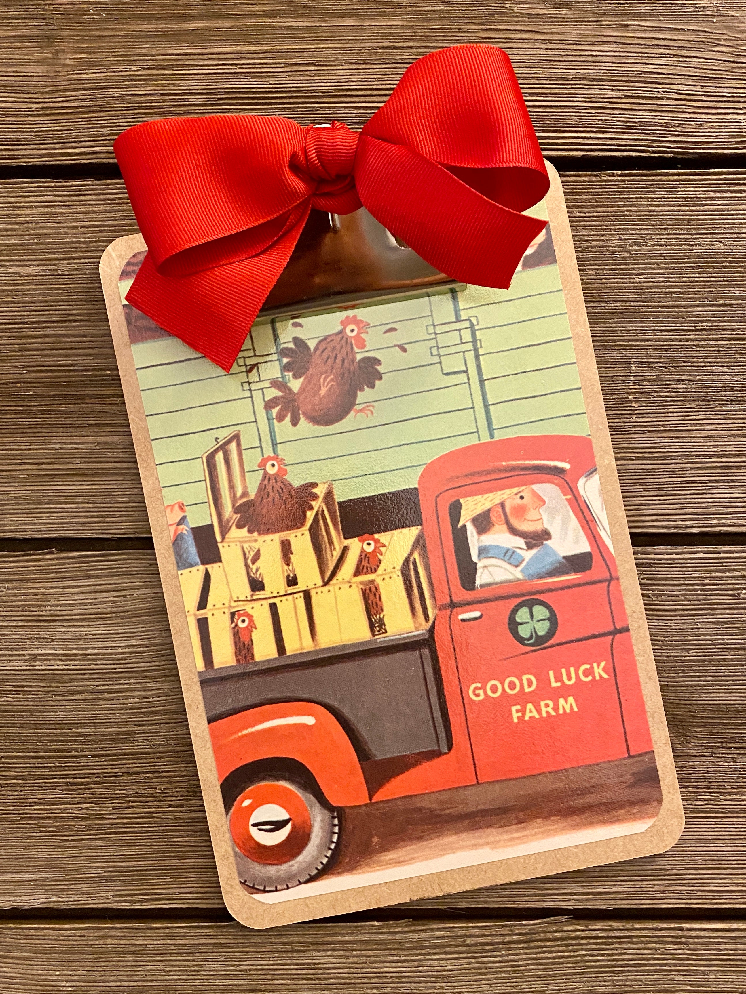 Richard Scarry - Memo Clipboard "Good Luck Farm"