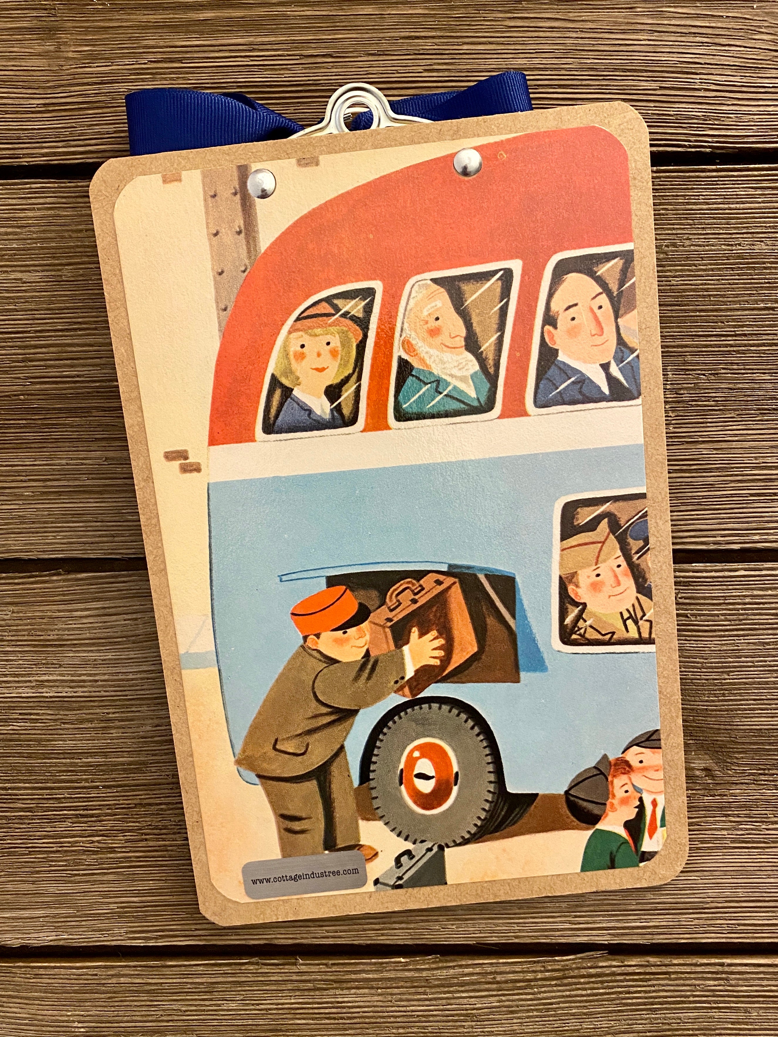 Richard Scarry - Memo Clipboard "Bus to New York"