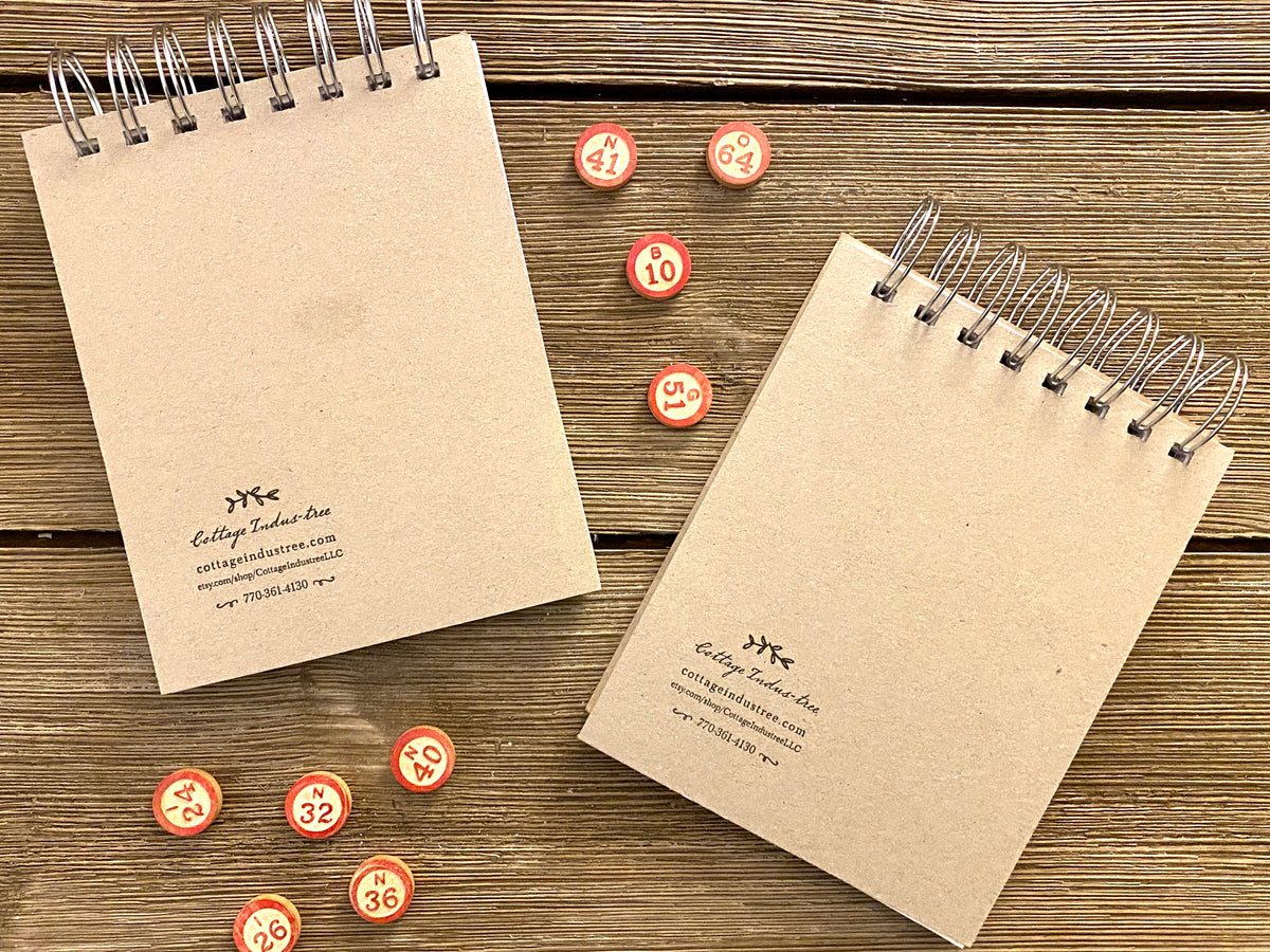 Bingo Notepads - Set #1 – Cottage Industree
