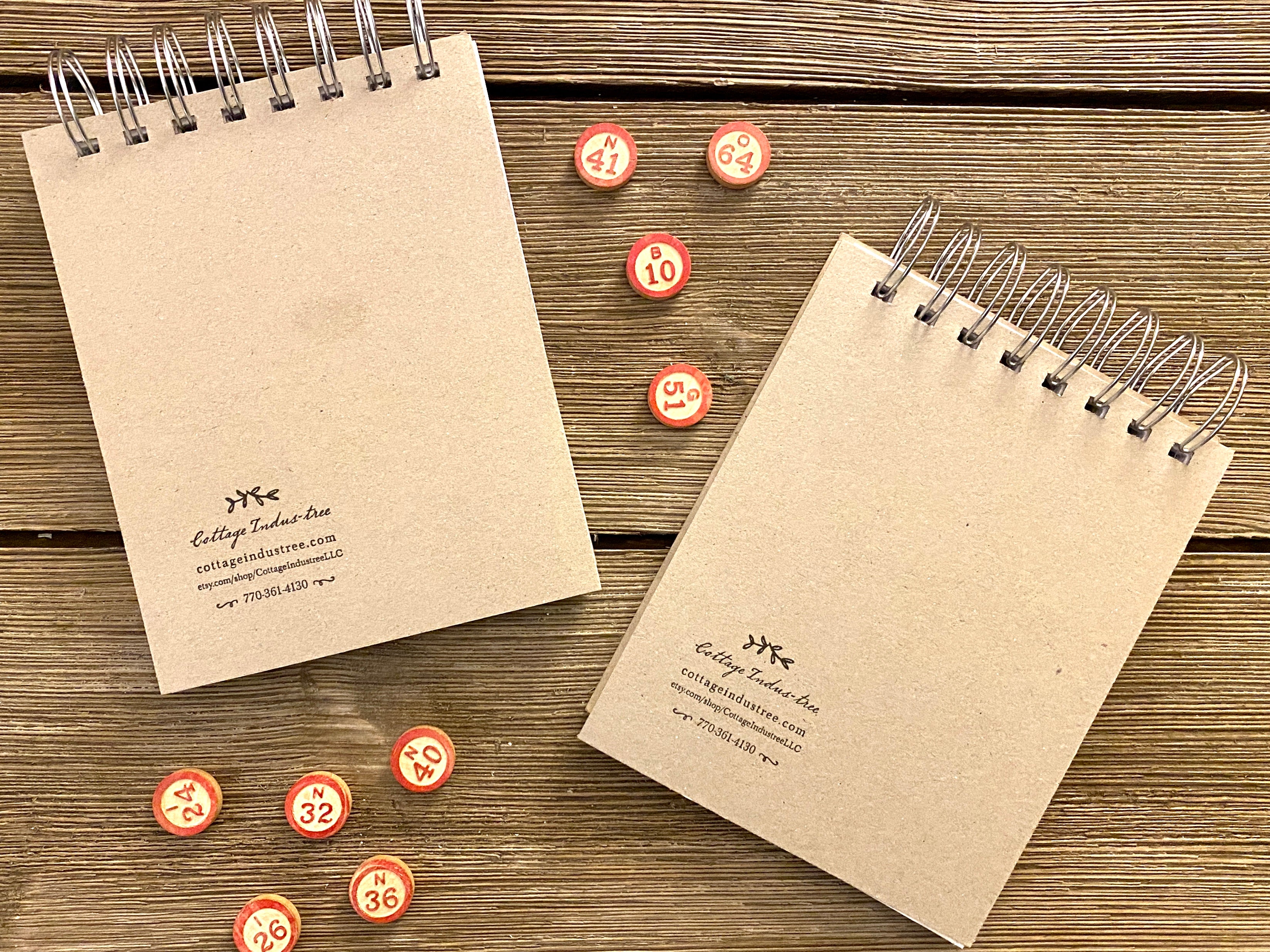 Bingo Notepads - Set #2