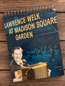 Lawrence Welk "At Madison Square Garden" - Notebook