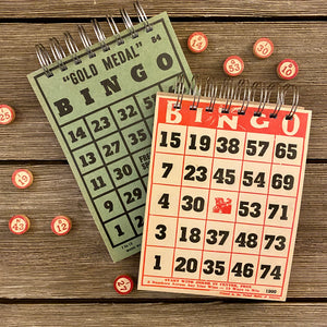 Bingo Notepads (red and green) - Set #5