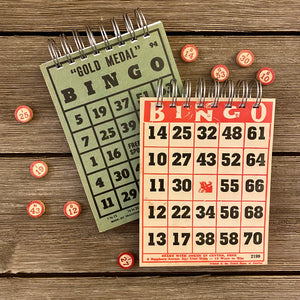 Bingo Notepads (red and green) - Set #8