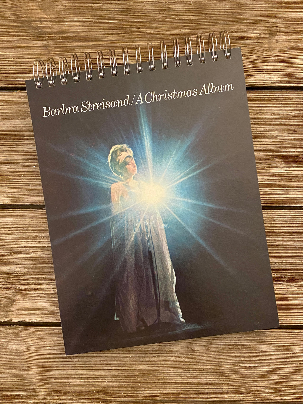 Barbara Streisand "A Christmas Album"- Notebook