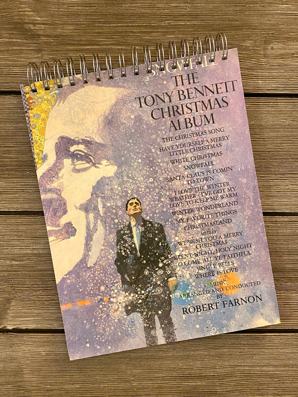 The Tony Bennett Christmas Album- Notebook