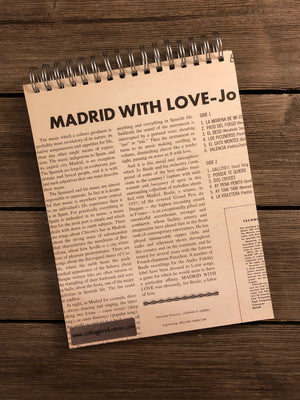 Madrid With Love - Notebook