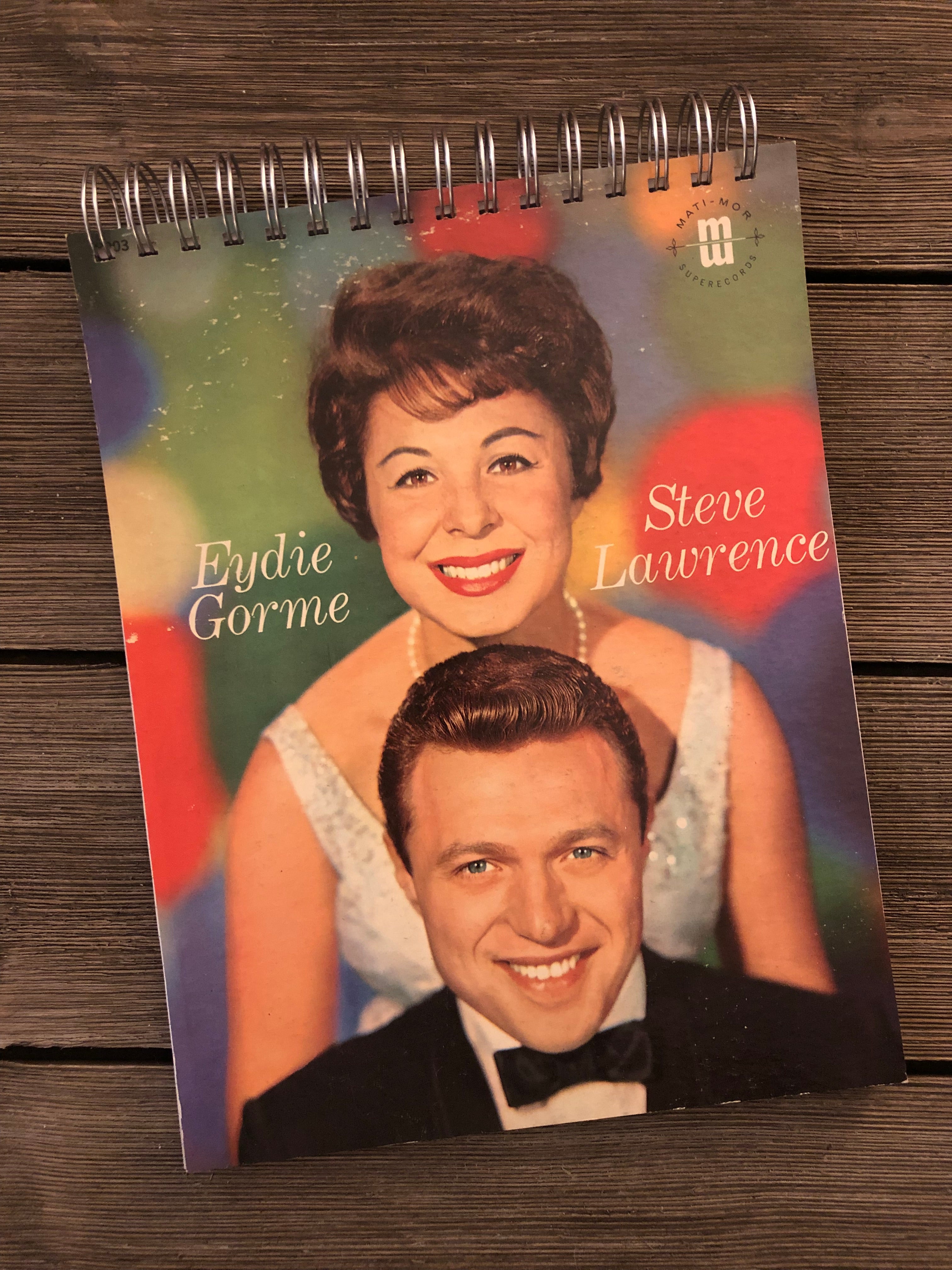 Eydie Gorme and Steve Lawrence - Notebook