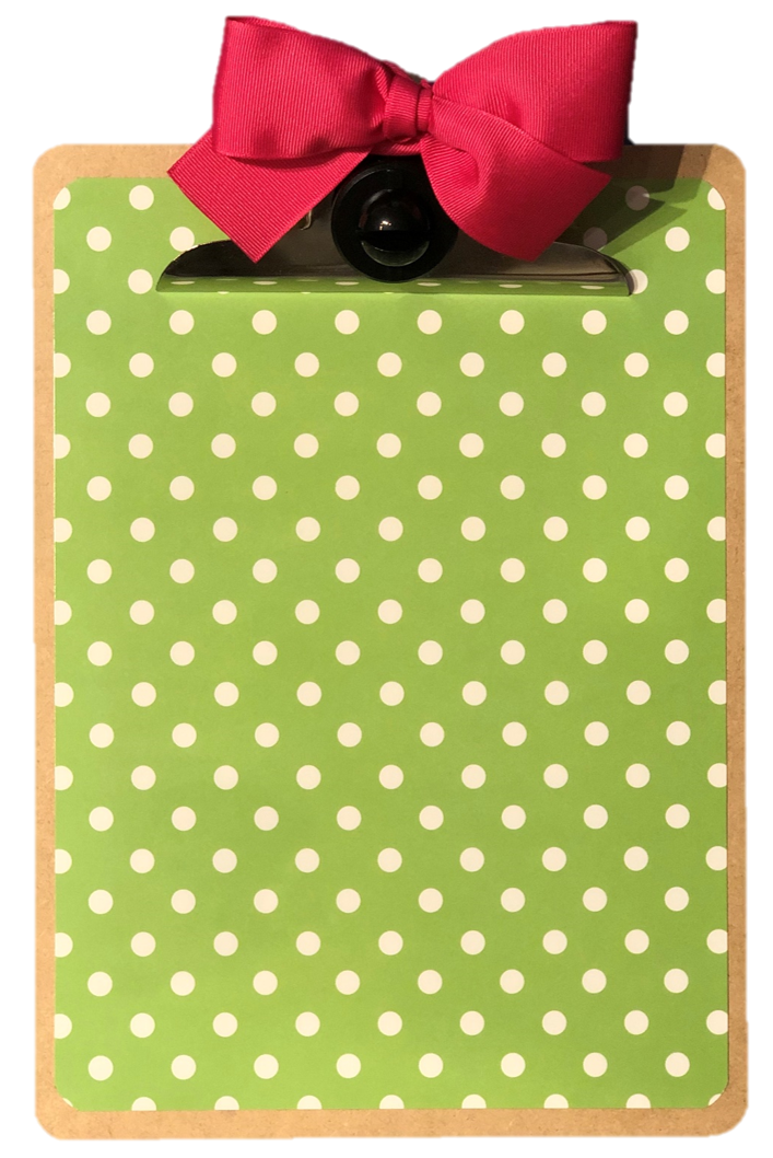 Polka Dot Lime
